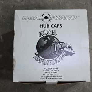 Dual Dynamics Hub Caps for semi trailer - 207P (3pcs)